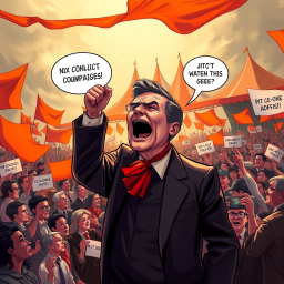 Democracy Disturbance - Text-based game