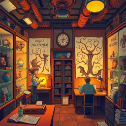 Bureau of Oddities - Text-based game