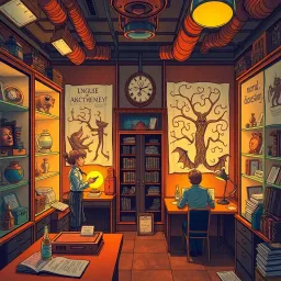 Bureau of Oddities - Text-based game