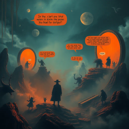 Whose Nightmare Is It Anyway? - Text-based game