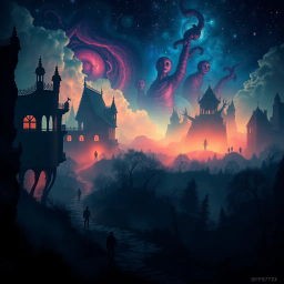 Nightmare Chronicles: Whose Nightmare Is It, Anyway? - Text-based game