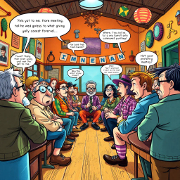 Whose Hello Is It Anyway? - Text-based game