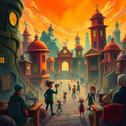 Whose Hell Is It Anyway? - Text-based game