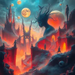 Nightmare Chronicles: Whose Nightmare Is It Anyway? - Text-based game