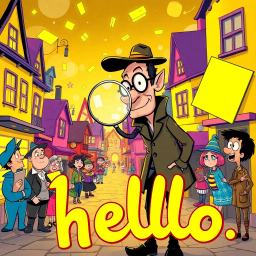 Whose Hello Is It Anyway? - Text-based game