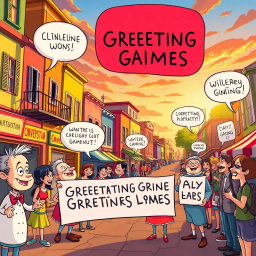 Whose Hello is It Anyway? - Text-based game