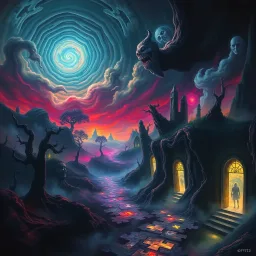 Nightmare Chronicles: The Dreamweaver's Dilemma - Text-based game