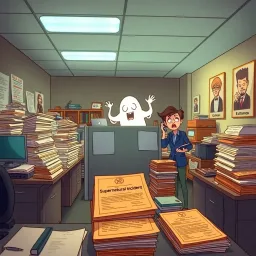 Paranormal Paperwork - Text-based game