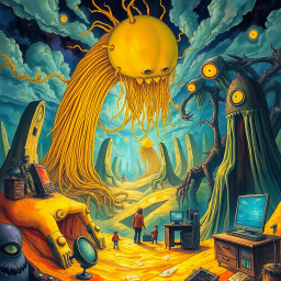 Nightmare Chronicles: Whose Nightmare Is It, Anyway? - Text-based game