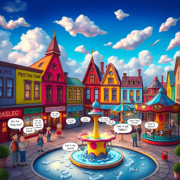 Whose Hello Is It Anyway? - Text-based game