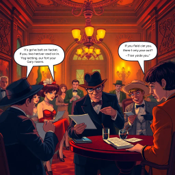 Whose Hello Is It Anyway? - Text-based game