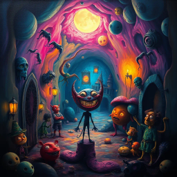 Whose Nightmare Is It Anyway? - Text-based game