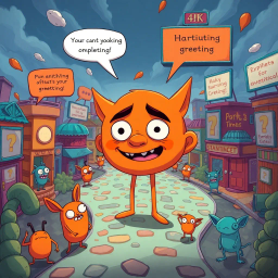 Whose Hellos Are These, Anyway? - Text-based game