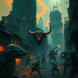 Hooves of Disturbance - Text-based game