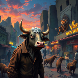 Bovine Chaos - Text-based game