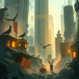 Whiskers in the Ashes - Text-based game