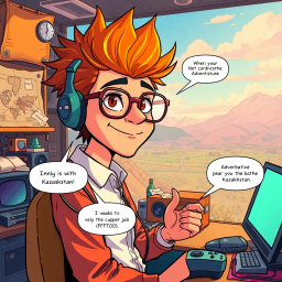 Semiconductor Shenanigans: The Kazakhstan Connection - Text-based game