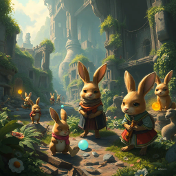 Ash and the Echoes of Humanity - Text-based game