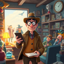 Whose Darn Item is This? - Text-based game