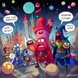 Whose Adventure Is It Anyway? - Text-based game