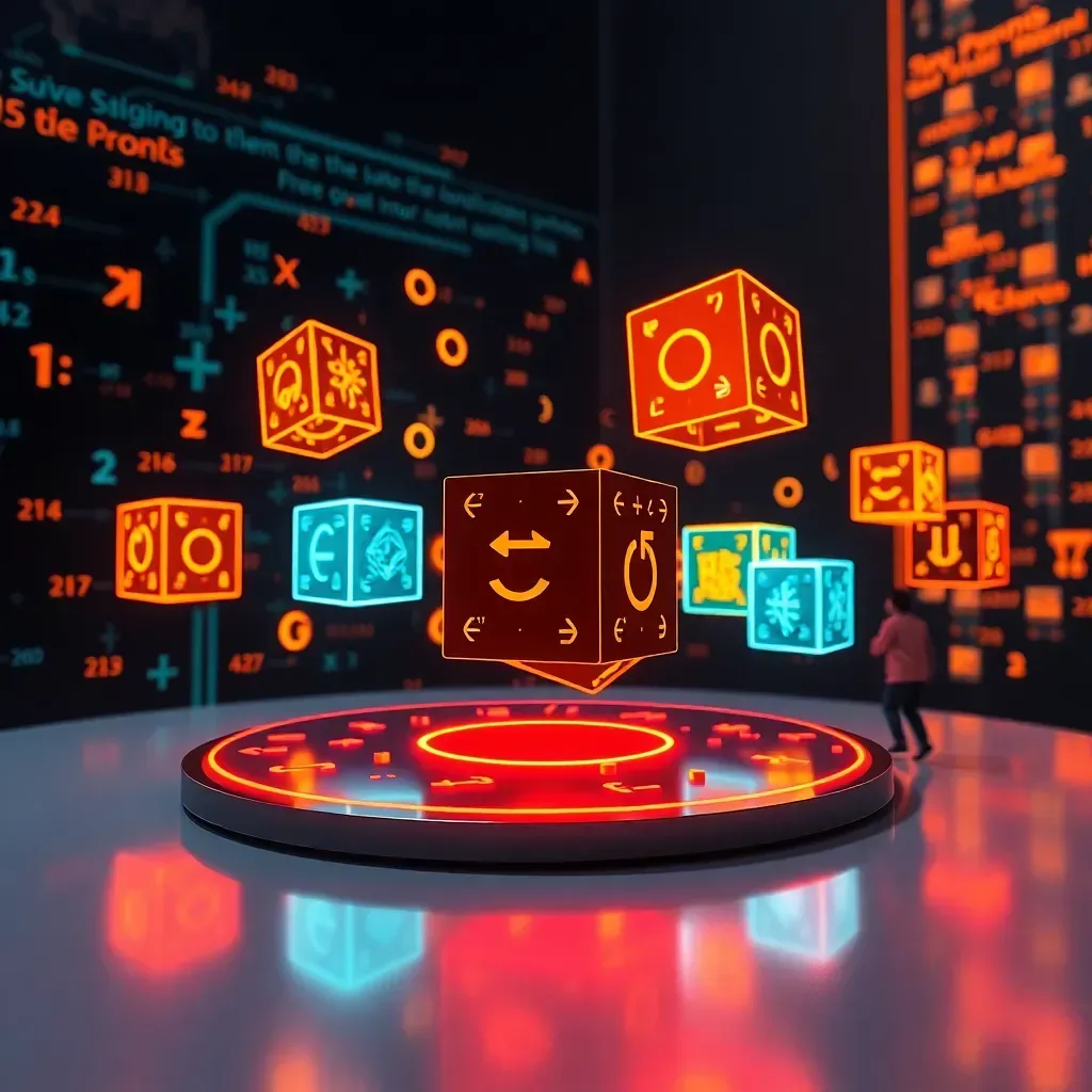 Spinning Glyphs
