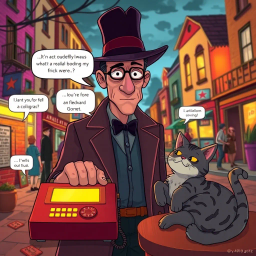 Whose Hello Is It Anyway? - Text-based game