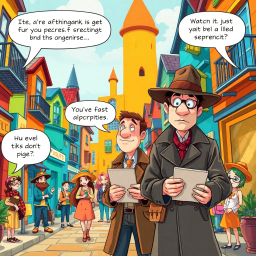 Whose Hello Is It Anyway? - Text-based game