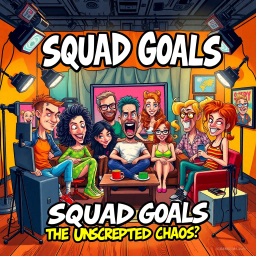 Squad Goals: The Unscripted Chaos - Text-based game