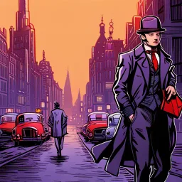 The Time Warp Detective - Text-based game