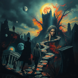 Whose Nightmare Is It Anyway? - Text-based game