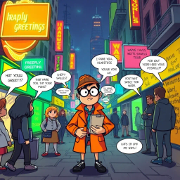 Whose Hello Is It Anyway? - Text-based game