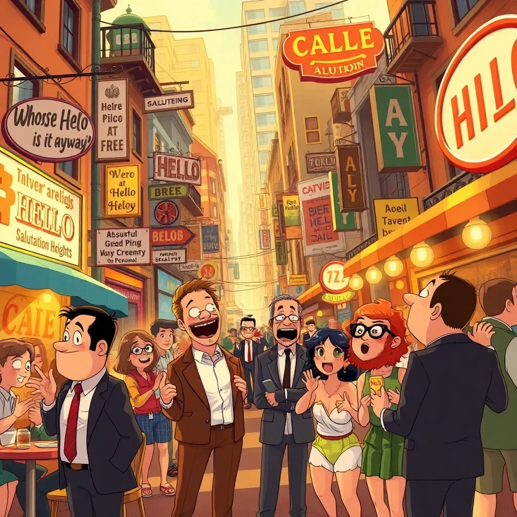 Whose Hello is it Anyway?