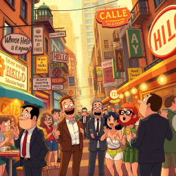 Whose Hello is it Anyway? - Text-based game