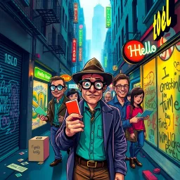 Whose Hello Is It Anyway? - Text-based game