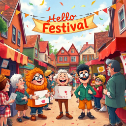 Whose Hello Is It Anyway? - Text-based game