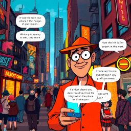 Whose Hello Is It Anyway? - Text-based game