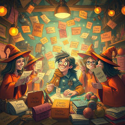 Whose Hello Is It Anyway? - Text-based game