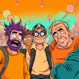 Squad Goals: Unhinged - Text-based game