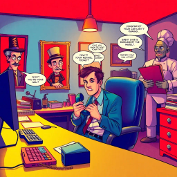 Whose Hello Is It Anyway? - Text-based game