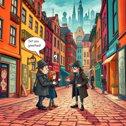 Whose Hello Is It Anyway? - Text-based game