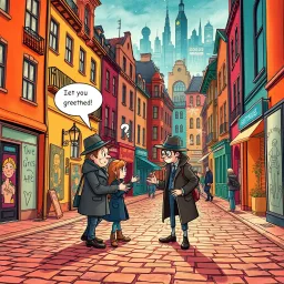 Whose Hello Is It Anyway? - Text-based game