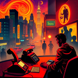 Hello, Who's Calling? - Text-based game