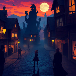 Whose Shadow Is That? - Text-based game