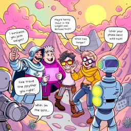 Whose Hello Is It Anyway? - Text-based game