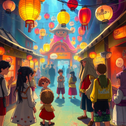 Whose Hello Is It Anyway? - Text-based game