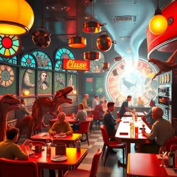 ChronoRift: Diner of Time - Text-based game