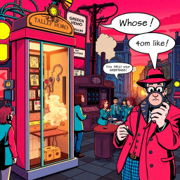 Whose Hello Is It Anyway? - Text-based game