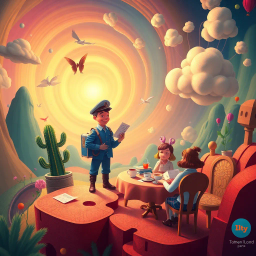 Whimsical Vortex: Greetings from Everywhere! - Text-based game