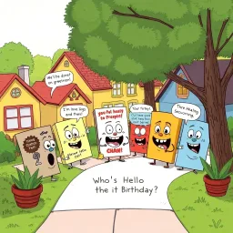 Who's Hello Is It Anyway? - Text-based game