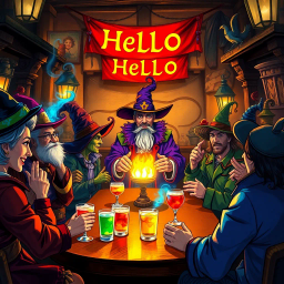 Whose Hello Is It Anyway? - Text-based game